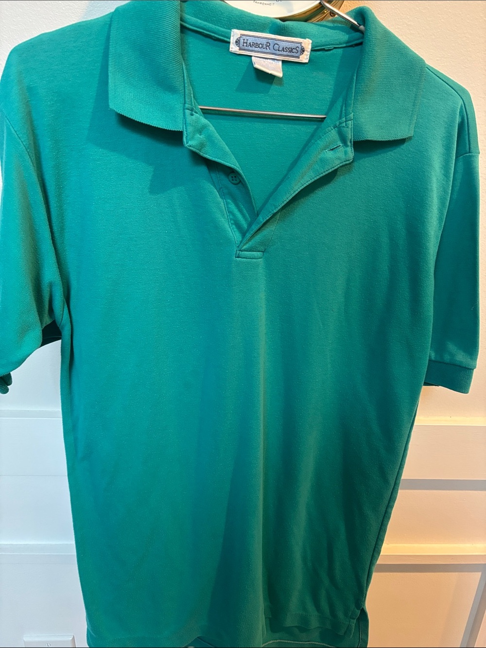 Men’s Teal Polo Shirt by Harbour Classics